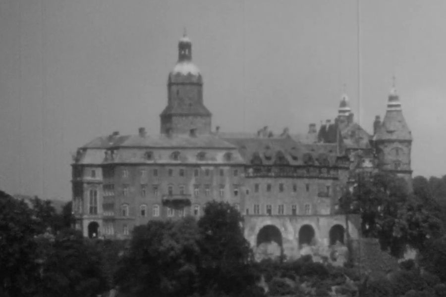 Zamek Książ w latach 70-tych (VIDEO)