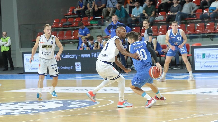Górnik Wałbrzych zwyciężył z Enea Basket Poznań